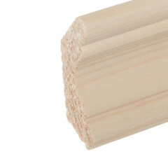 Плинтус фигурный 40х11х2500 мм сорт Экстра сращенный - фото 3