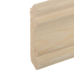 Плинтус фигурный 60х11х2500 мм сорт Экстра сращенный - фото 2