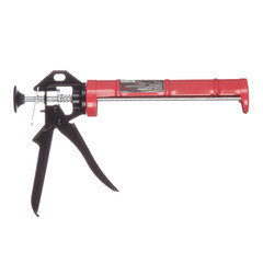 Пистолет для герметика стальной полукорпусной 310 мл Hesler - фото 7