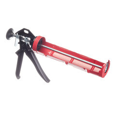 Пистолет для герметика стальной полукорпусной 310 мл Hesler - фото 5