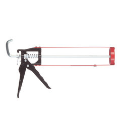 Пистолет для герметика стальной скелетный усиленный 310 мл Hesler - фото 4