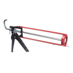 Пистолет для герметика стальной скелетный усиленный 310 мл Hesler - фото 7