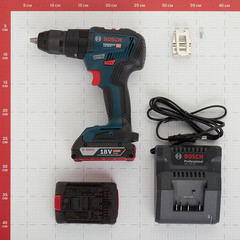 Дрель-шуруповерт ударная аккумуляторная Bosch GSB 18V-50 18 В 2 Ач (06019H5120) - фото 6