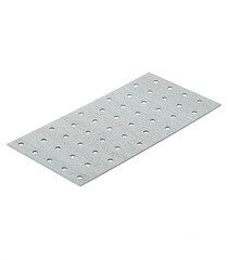 Пластина соединительная оцинкованная 200х100х1.8 мм - фото 2