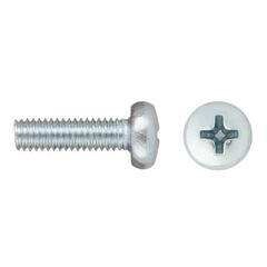 Винт оцинкованный M3x10 мм DIN 7985 полукруглая головка (30 шт.) - фото 1