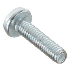 Винт оцинкованный M4x16 мм DIN 7985 полукруглая головка (14 шт.) - фото 4