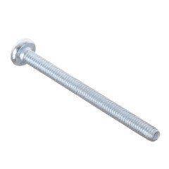Винт оцинкованный M4x50 мм DIN 7985 полукруглая головка (7 шт.) - фото 4