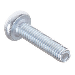 Винт оцинкованный M5x20 мм DIN 7985 полукруглая головка (12 шт.) - фото 4