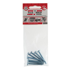 Винт оцинкованный M5x40 мм DIN 7985 полукруглая головка (8 шт.) - фото 3