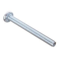 Винт оцинкованный M5x50 мм DIN 7985 полукруглая головка (6 шт.) - фото 4