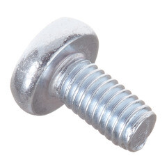 Винт оцинкованный M6x12 мм DIN 7985 полукруглая головка (12 шт.) - фото 2