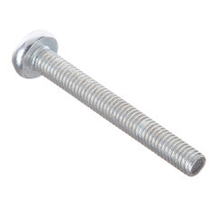 Винт оцинкованный M6x50 мм DIN 7985 полукруглая головка (6 шт.) - фото 4