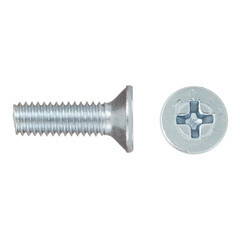 Винт оцинкованный M3x10 мм DIN 965 потайная головка (30 шт.) - фото 1