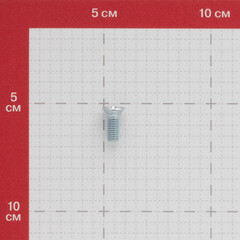 Винт оцинкованный M6x16 мм DIN 965 потайная головка (12 шт.) - фото 3