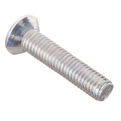 Винт оцинкованный M6x30 мм DIN 965 потайная головка (9 шт.) - фото 3