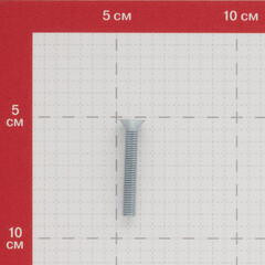 Винт оцинкованный M6x40 мм DIN 965 потайная головка (8 шт.) - фото 2