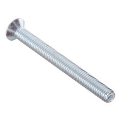 Винт оцинкованный M6x60 мм DIN 965 потайная головка (5 шт.) - фото 4