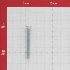 Винт оцинкованный M6x60 мм DIN 965 потайная головка (5 шт.) - фото 3