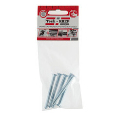 Винт оцинкованный M6x60 мм DIN 965 потайная головка (5 шт.) - фото 2