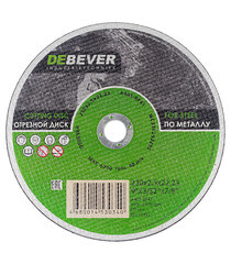 Изображение товара Круг отрезной по металлу Debever 230х22х2,5 мм (WC23025229S/30340)