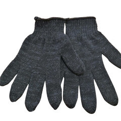 Перчатки шерстяные утепленные черные 10 (XL) - фото 9