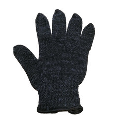 Перчатки шерстяные утепленные черные 10 (XL) - фото 3