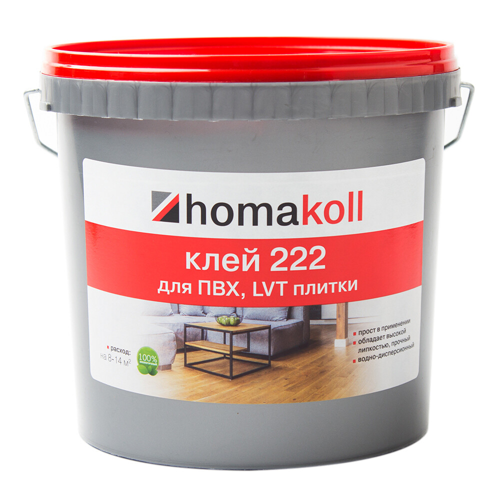 Изображение товара Клей Homa Homakoll 222-06-19 для ПВХ и LVT плитки