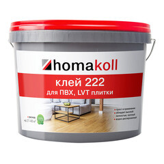 Изображение товара Клей акриловый для ПВХ и LVT плитки Homa Homakoll 222 12 кг