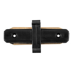 Изображение товара Коннектор для однофазного шинопровода прямой Feron черный (10324)