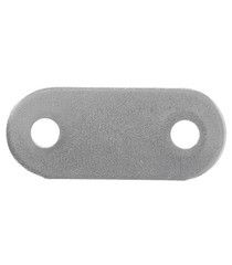Изображение товара Пластина крепежная оцинкованная 40х16х1.7 мм (8 шт.)