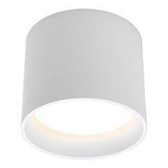 Светильник потолочный Feron HL353 GX53 12 Вт 6 кв.м белый IP20 (41281) - фото 6