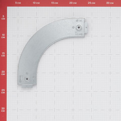 Крышка на угол горизонтальный 90° для лотка DKC 50х50 мм (38000) - фото 2