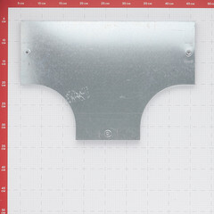 Крышка на ответвитель Т-образный горизонтальный для лотка DKC 150 мм (38043) - фото 3