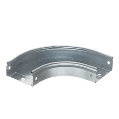 Угол для лотка горизонтальный 90° DKC 100х50 мм с креплением (36002K) - фото 3