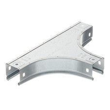 Ответвитель для лотка Т-образный горизонтальный DKC 50х50 мм с креплением (36120K)