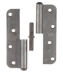 Петля ПН1 карточная правая разъемная 110х65 мм цинк - фото 3