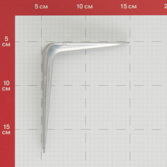 Консоль 100x125 мм хромированная - фото 2