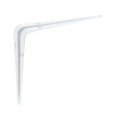 Консоль 125x150 мм белая - фото 3