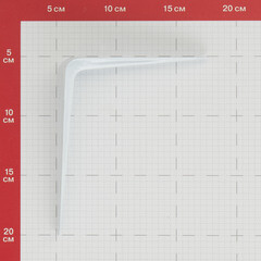 Консоль 125x150 мм белая - фото 2