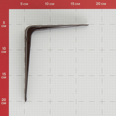 Консоль 125x150 мм коричневая - фото 3