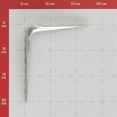 Консоль 125x150 мм хромированная - фото 2