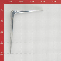 Консоль 150x200 мм хромированная - фото 2