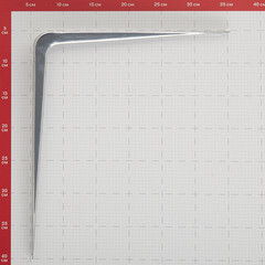 Консоль 300x350 мм хромированная - фото 2