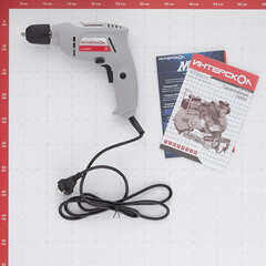 Дрель сетевая Интерскол Д-10/420ЭР 420 Вт быстрозажимной патрон (672.1.0.00) - фото 3