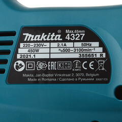 Лобзик электрический Makita 4327 450 Вт - фото 5