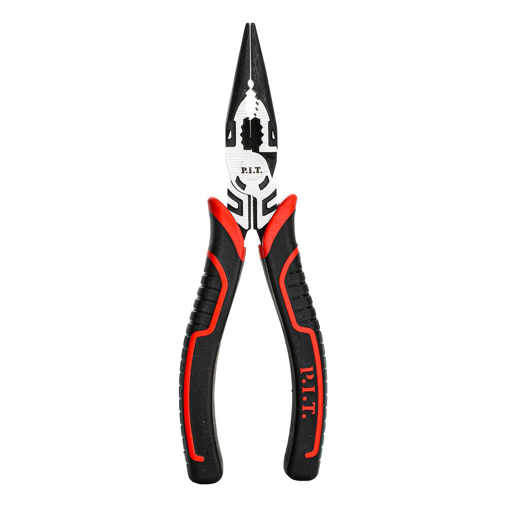 Изображение товара Длинногубцы P.I.T. Drua Power 200 мм усиленные с шарнирным механизмом