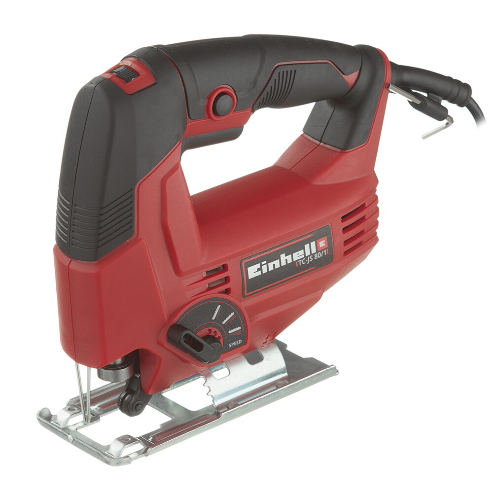 Изображение товара Электрический лобзик Einhell TC-JS 80/1 550 Вт для строгальных работ и точных распилов