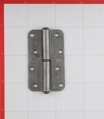 Петля ПН1 карточная правая разъемная 110х65 мм цинк - фото 2