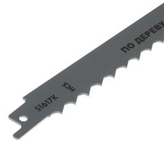 Пилки для сабельной пилы Практика S1617K HCS по дереву L275 мм быстрый рез (2 шт.) (773-545) - фото 5