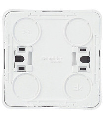 Розетка Systeme Electric Этюд накладная белая со шторками (РA16-004B) - фото 4